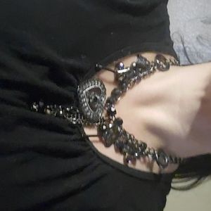Chunky boho necklace